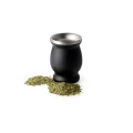 Calebasse en Inox NOIRE - 30 cl