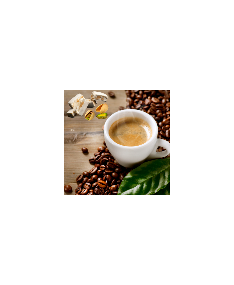 NOUGAT PISTACHE Café aromatisé naturel    - 125g