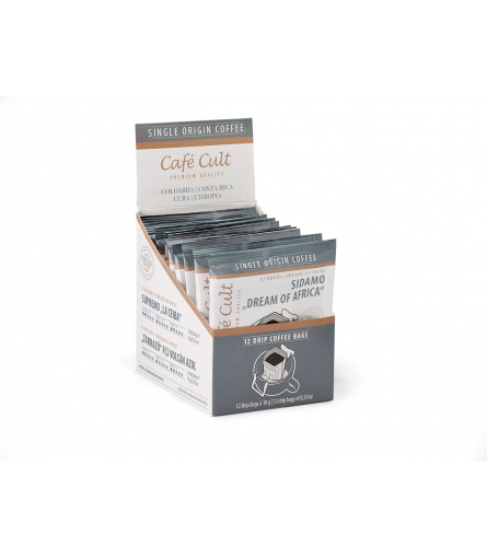 DRIP Coffee Bags - Boite de 12 sachets de Café Moulu