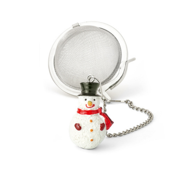 Boule à Thé fantaisie - BONHOMME DE NEIGE NOËL