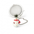 Boule à Thé fantaisie - BONHOMME DE NEIGE NOËL