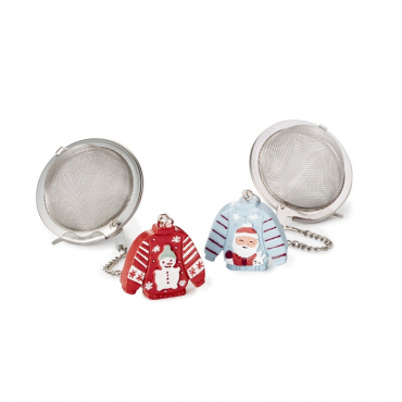 Boule à Thé fantaisie - PULL MOCHE DE NOËL